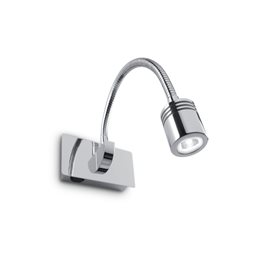 DYNAMO AP1 nástěnné bodové LED svítidlo 1x 3W 200lm 4000K 11,5cm IP20, chromové