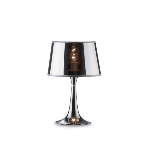 LONDON TL1 SMALL stolní lampa 1x E27 60W bez zdroje 36,5cm IP20, chromová 1