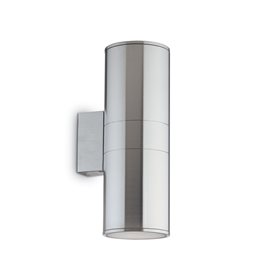 GUN AP2 BIG venkovní nástěnné svítidlo 2x E27 60W bez zdroje 31cm IP54, hliníkové