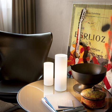 EDO TL1 BIG stolní lampa 1x E27 60W bez zdroje 35cm IP20, bílá 2