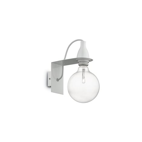 MINIMAL AP1 nástěnné svítidlo 1xE27 LED 8W 1050lm 3000K IP20, bílé 1