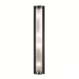 TUDOR AP4 nástěnné svítidlo 4x E14 40W bez zdroje 70cm IP20, čiré/pískované sklo