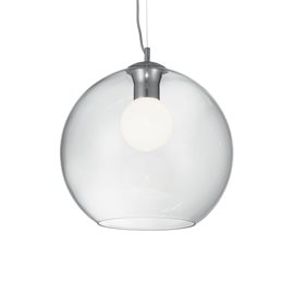 NEMO SP1 CLEAR D40 závěsné svítidlo 1x E27 60W bez zdroje 40cm IP20, čiré