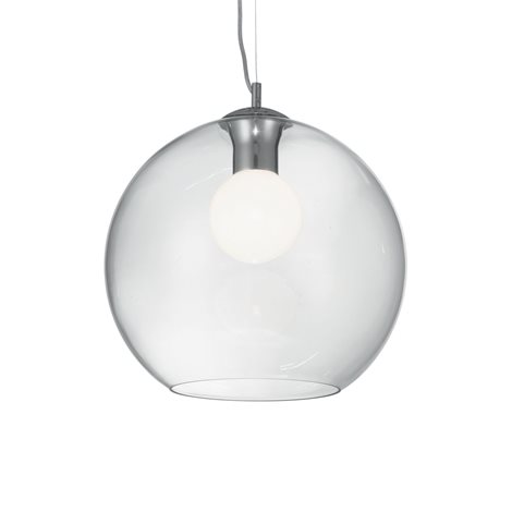 NEMO SP1 CLEAR D40 závěsné svítidlo 1x E27 60W bez zdroje 40cm IP20, čiré 1