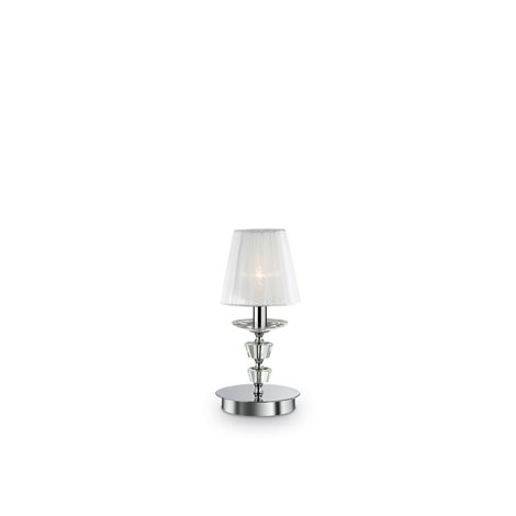 PEGASO TL1 SMALL stolní lampa 1x E14 40W bez zdroje 30cm IP20, bílá 1