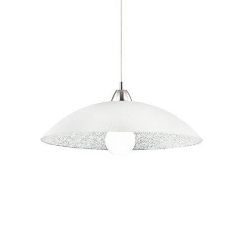 LANA SP1 závěsné svítidlo 1x E27 60W bez zdroje 50cm IP20, bílé 1