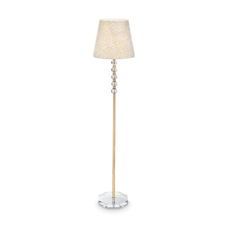 QUEEN PT1 stojací lampa 1x E27 60W bez zdroje 158cm IP20, zlatá 1