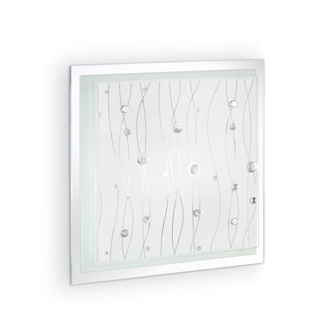 OCEAN PL3 přisazené svítidlo 3x E27 60W bez zdroje 42cm IP20, čiré 1