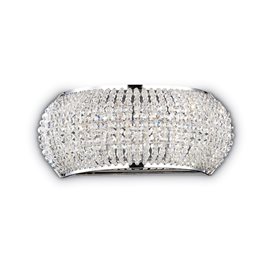 PASHA' AP3 nástěnné svítidlo 3x G9 LED 3W 370lm 3000K IP20, chromové