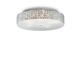 ROMA PL9 stropní přisazené svítidlo 9x G9 LED 3W 370lm 3000K 50cm IP20, chromové