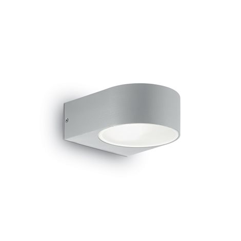IKO AP1 venkovní nástěnné svítidlo 1x E27 60W bez zdroje 14cm IP54, šedé 1