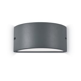 REX-2 AP1 venkovní nástěnné svítidlo 1x E27 60W bez zdroje 25cm IP44, antracitové