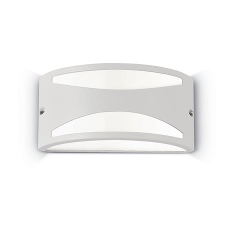 REX-3 AP1 venkovní nástěnné svítidlo 1x E27 60W bez zdroje 25cm IP44, bílé 1