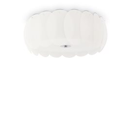 OVALINO PL8 stropní přisazené svítidlo 8x E27 60W bez zdroje 52cm IP20, bílé