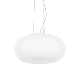 ULISSE SP3 závěsné svítidlo 3x E27 60W bez zdroje 42cm IP20, bílé