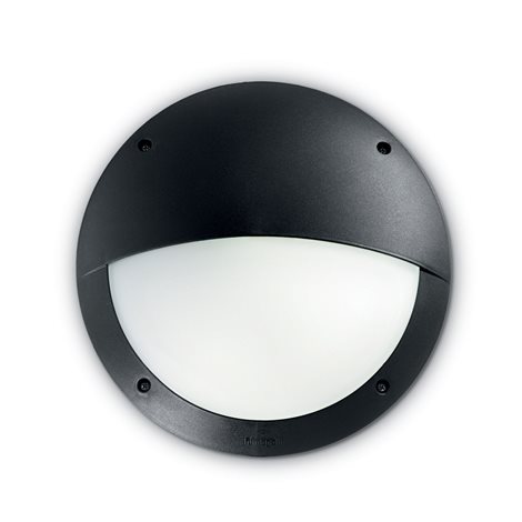 POLAR-2 AP1 venko přisazené svítidlo 1x E27 23W bez zdroje 30cm IP66, černé 1