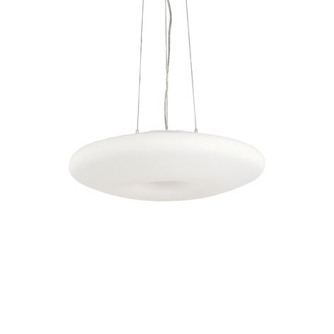 GLORY SP3 závěsné svítidlo 3x E27 60W bez zdroje 40cm IP20, bílé sklo 1