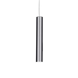 LOOK SP1 SMALL závěsné svítidlo 1x GU10 LED 7W 610lm 3000K 40x6cm IP20, chromové