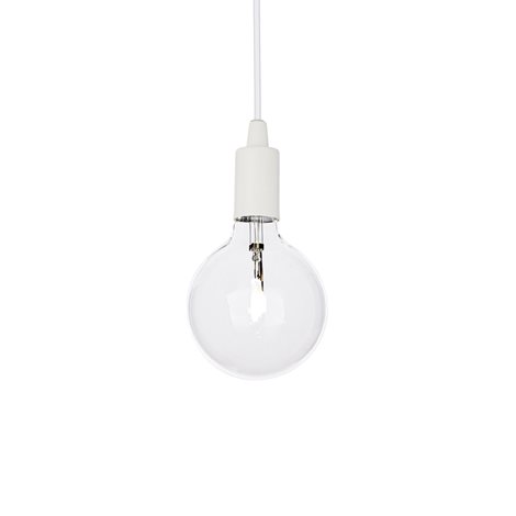 EDISON SP1 závěsné svítidlo 1x E27 LED 8W 1020lm 3000K 12,5cm IP20, bílé 1