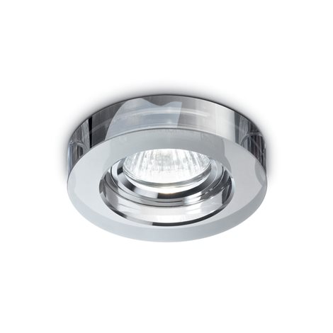 BLUES ROUND podhledové svítidlo 1x GU10 50W bez zdroje 9,5cm kulaté IP20, kouřové 1