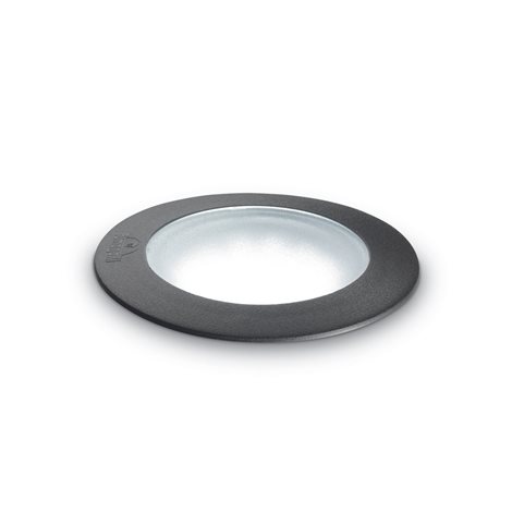 GRAVITY venkovní zemní svítidlo 1x GX53 LED 10W 1200lm 4000K 15,5cm kulaté IP67, černé 1