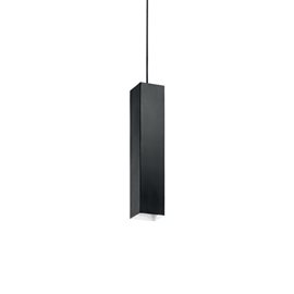 SKY SP1 závěsné svítidlo 1x GU10 LED 7W 610lm 3000K hranaté IP20, černé
