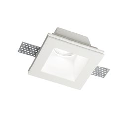 SAMBA FI1 podhledové svítidlo 1x GU10 50W bez zdroje hranaté 11cm IP20, bílé
