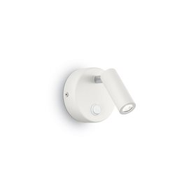 PAGE AP1 nástěnné bodové LED svítidlo 3W 145lm 3000K IP20 kulaté, bílé