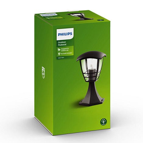 15382/30/16 Creek venkovní sloupkové svítidlo 1xE27 60W bez zdroje 32,5cm IP44, černé 5