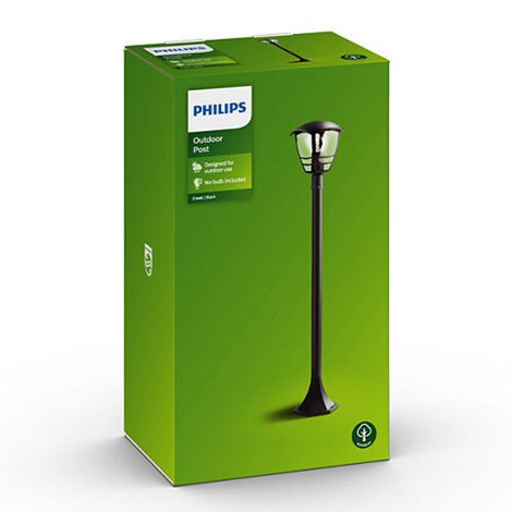 15383/30/16 Creek venkovní sloupkové svítidlo 1xE27 60W bez zdroje 99,5cm IP44, černé 6