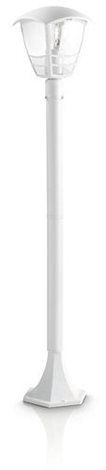 15383/31/16 Creek venkovní sloupkové svítidlo 1xE27 60W bez zdroje 99,5cm IP44, bílé 1
