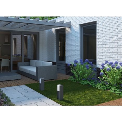 16353/93/16 Bridge venkovní sloupkové svítidlo 1xE27 42W 40,2cm IP44, antracitové 11