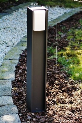 16354/93/16 Bridge venkovní sloupkové svítidlo 1xE27 42W 80cm IP44, antracitové 6