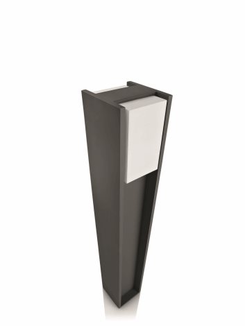 16354/93/16 Bridge venkovní sloupkové svítidlo 1xE27 42W 80cm IP44, antracitové 3