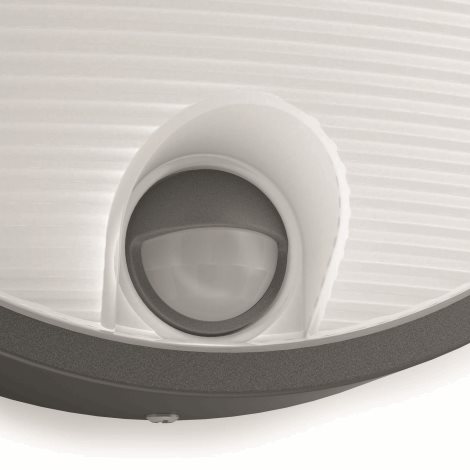 16456/93/16 Capricorn IR venkovní nástěnné LED svítidlo se senzorem 1x6W 600lm 2700K IP44, antracito 3
