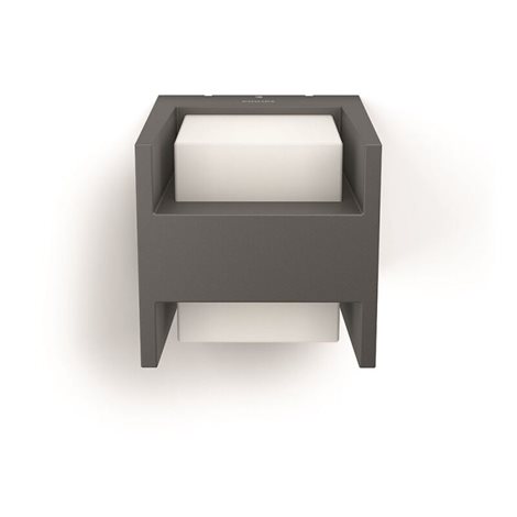 16459/93/16 Arbour venkovní nástěnné LED svítidlo 2x4,5W 800lm 2700K IP44, antracitové 7