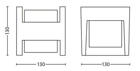 16459/93/16 Arbour venkovní nástěnné LED svítidlo 2x4,5W 800lm 2700K IP44, antracitové 9
