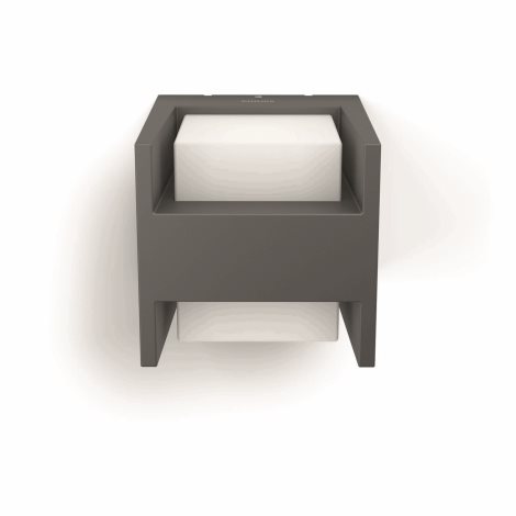 16459/93/16 Arbour venkovní nástěnné LED svítidlo 2x4,5W 800lm 2700K IP44, antracitové 2