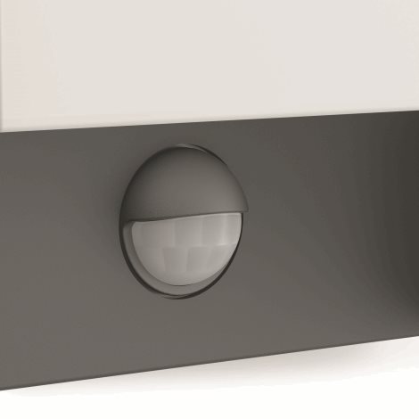 16461/93/16 Arbour IR venkovní nástěnné LED svítidlo se senzorem 1x6W 600lm 2700K IP44, antracitové 2