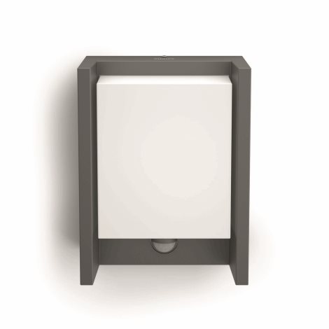 16461/93/16 Arbour IR venkovní nástěnné LED svítidlo se senzorem 1x6W 600lm 2700K IP44, antracitové 3