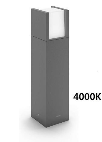 16462/93/P3 Arbour venkovní sloupkové LED svítidlo 1x6W 600lm 4000K 40cm IP44, antracitové 1