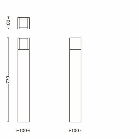 16461/93/16 Arbour IR venkovní nástěnné LED svítidlo se senzorem 1x6W 600lm 2700K IP44, antracitové 11