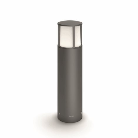16466/93/16 Stock venkovní sloupkové LED svítidlo 1x6W 600lm 2700K 40cm IP44, antracitové 1