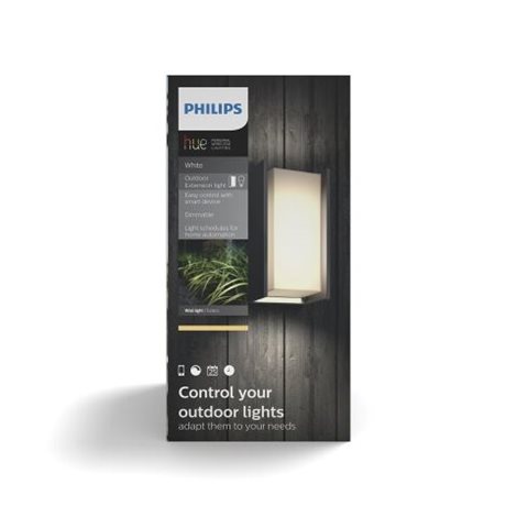 16472/93/P0 Hue White Turaco venkovní nástěnné LED svítidlo E27 1x9,5W 806lm 2700K IP44 antracit 8