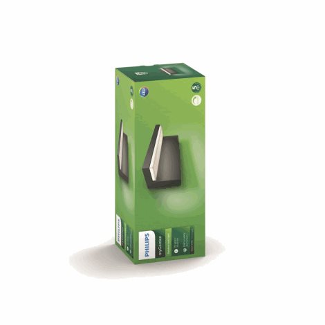 16483/93/P3 Bustan venkovní nástěnné LED svítidlo 2x4,5W 1000lm 4000K IP44, antracitové; stmívatelné 6