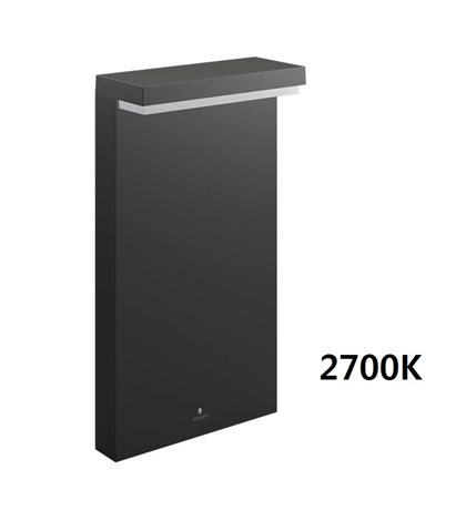 16485/93/P0 Bustan venkovní sloupkové LED svítidlo 2x4,5W 1000lm 2700K 40cm IP44, antracitové 1