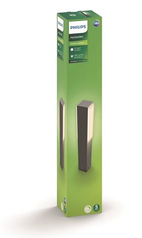 16488/93/P0 Stratosphere venkovní sloupkové LED svítidlo 2x4,5W 1000lm 2700K 42cm IP44, antracitové 7