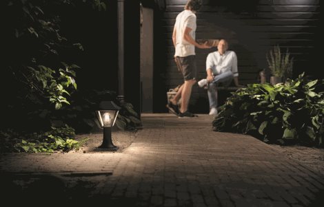 16496/30/PN Alpenglow venkovní sloupkové svítidlo 1xE27 60W bez zdroje 30cm IP44, černé 4