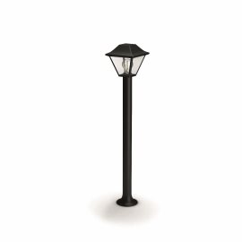 16497/30/PN Alpenglow venkovní sloupkové svítidlo 1xE27 60W bez zdroje 90cm IP44, černé
