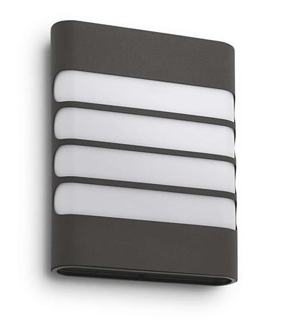 17273/93/16 Raccoon venkovní nástěnné LED svítidlo 1x3W 270lm 2700K IP44, antracitové 2